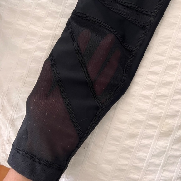 Lululemon Wunder Under Pant (Hi-Rise) Tech Mesh - Picture 4 of 8